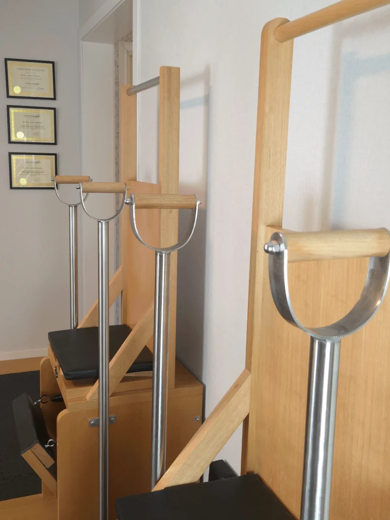 Interior of ART V Pilates studio in Onsala, designed for focused and mindful practice