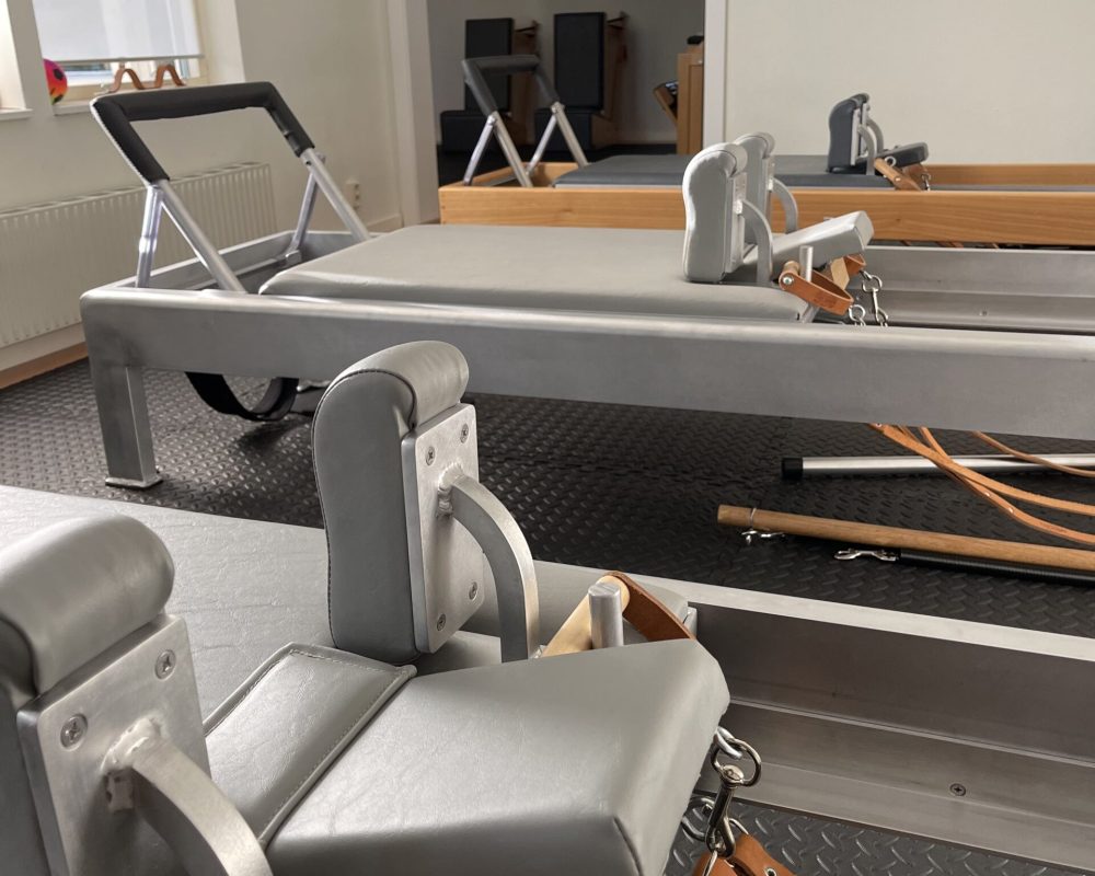 Interior of ART V Pilates studio in Onsala, designed for focused and mindful practice